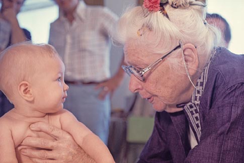 Baby and Ida P. Rolf
